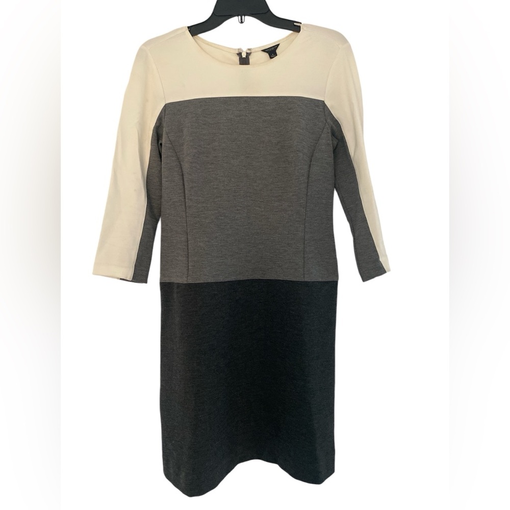 Women Ponte Combination Dress Size 0-2